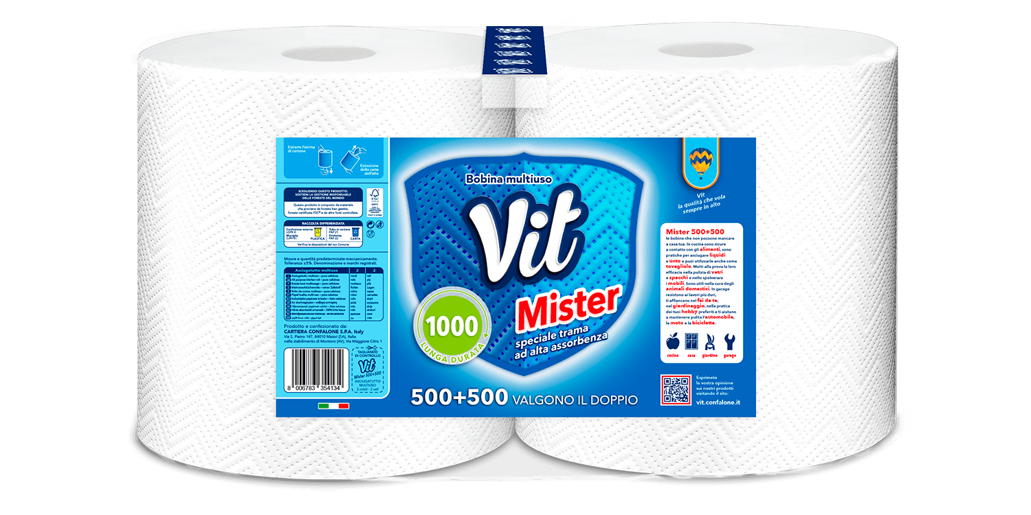 Immagine Pack Vit Mister 500+500